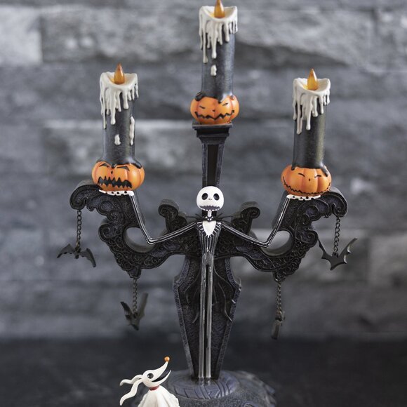 Nightmare Before Christmas Flameless Candelabra - Issue One - Jack Skellington - Picture 1 of 5